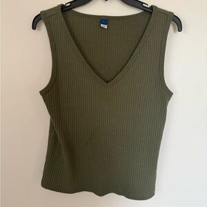 Old Navy Olive Tank Top